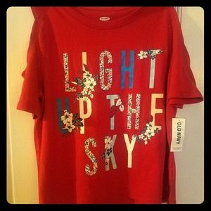 💜3 for $12💜  cold shoulder girl's tee